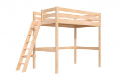 Hochbett holz mit...