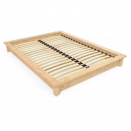 Futon bed Solido in solid wood - 2 places