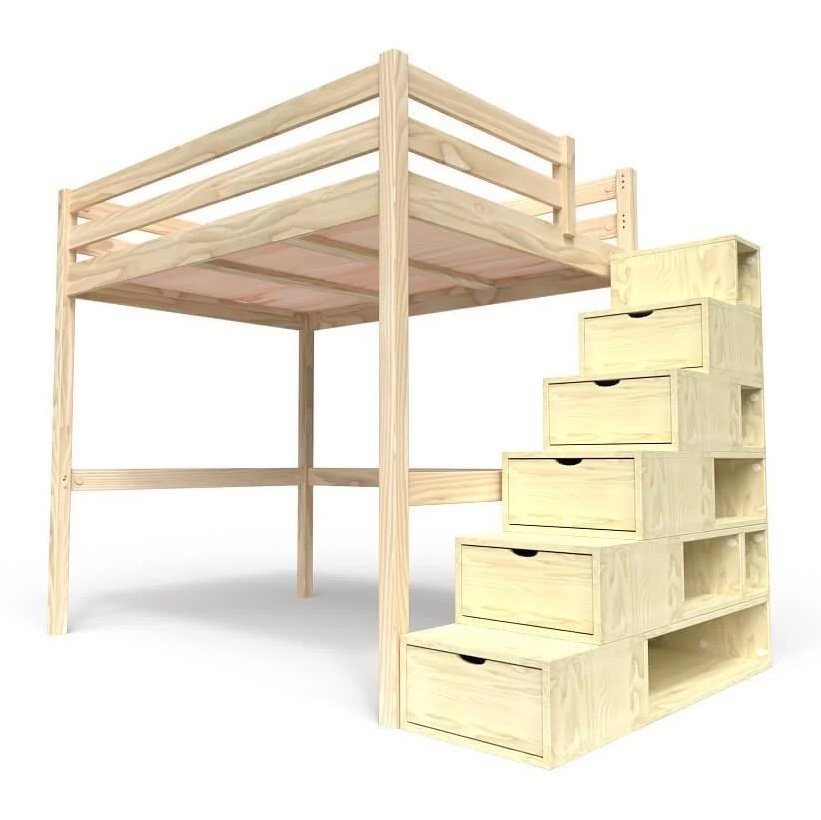 Wooden Mezzanine Bed