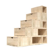 cube staircase 125cm high