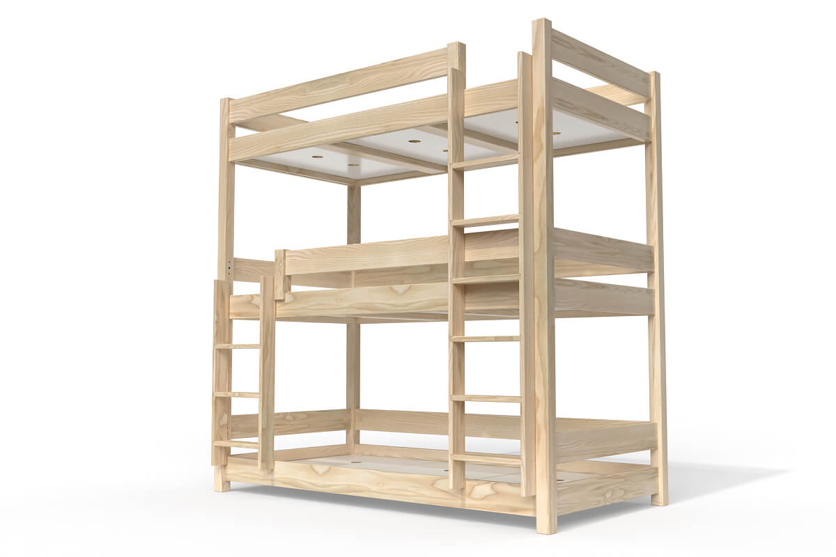 ABC bunk bed 3 places