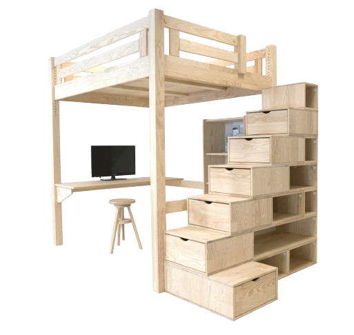 https://abc-meubles.com/es/cama-de-entrepiso-madera/116-cama-alta-alpage-escalera-cubo.html