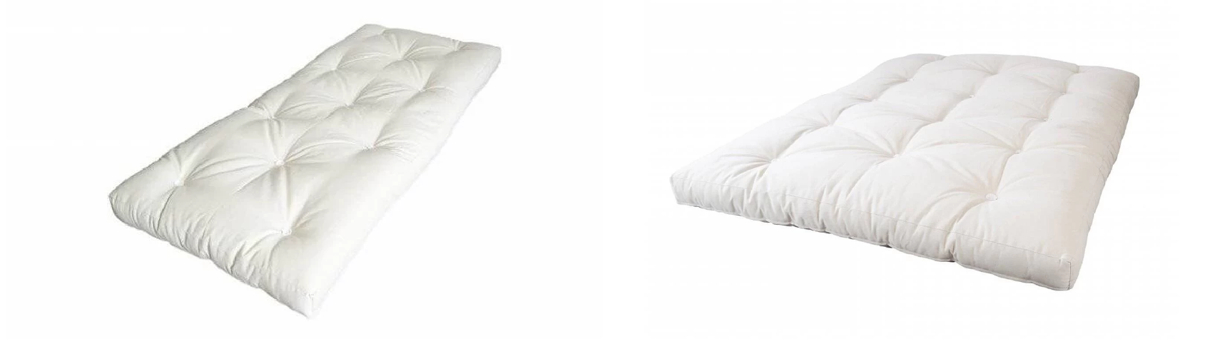 matelas futon 1 place et 2 places