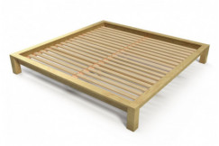 Kingsize Bett 200x200 Massivholz