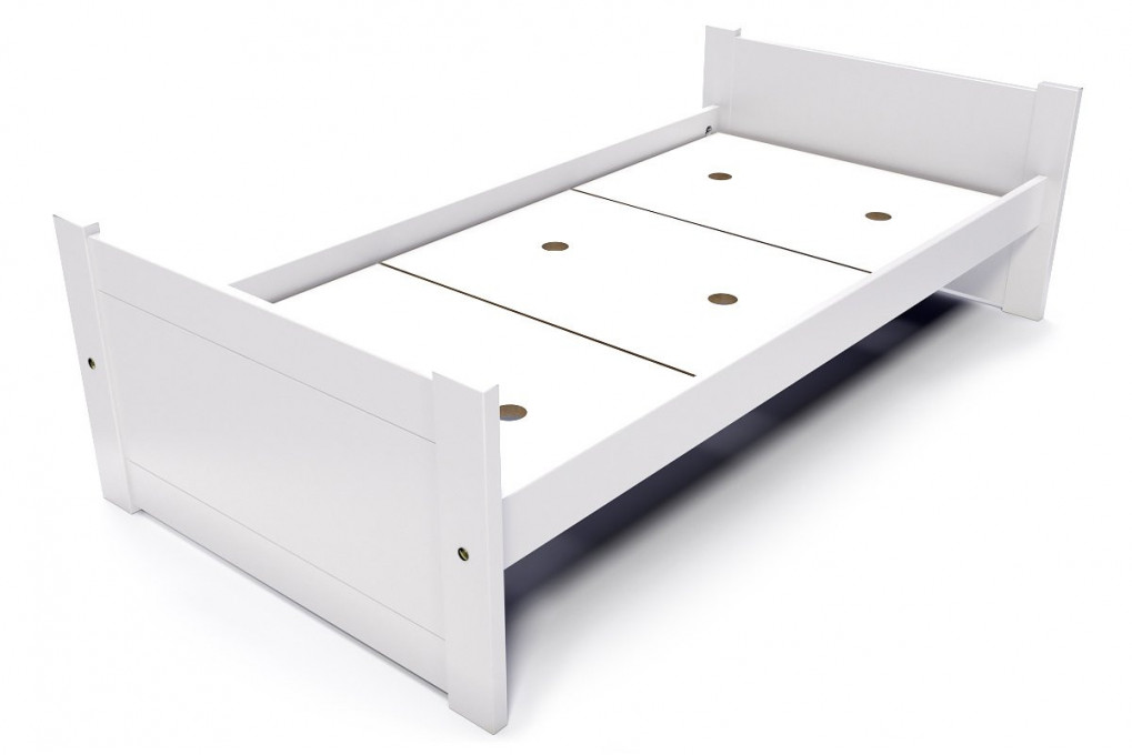 Letto 90x190 1 posto in legno faggio Solo