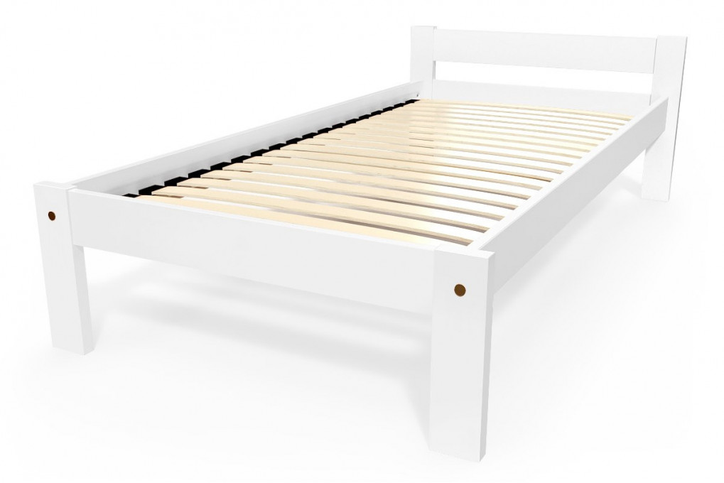 Lit 90x190 enfant en bois hêtre Simply