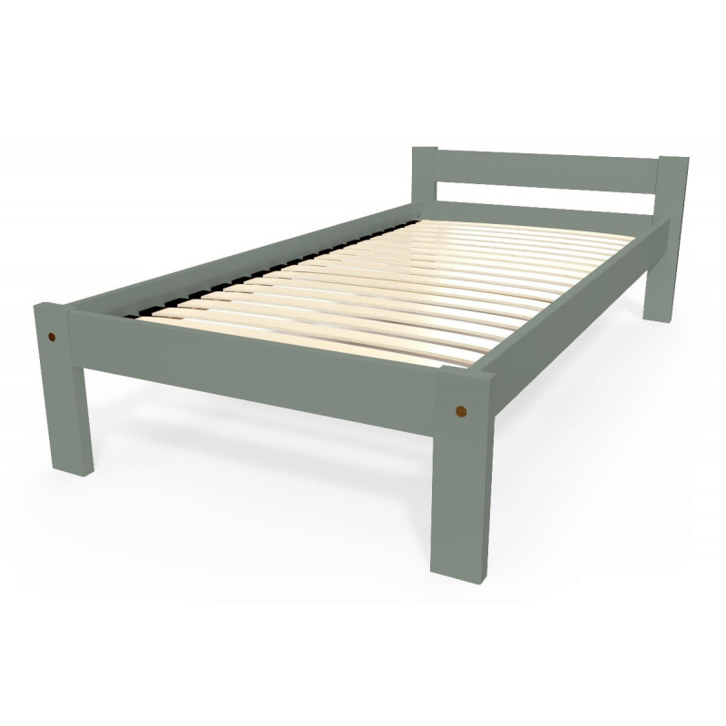 Lit 90x190 enfant en bois hêtre Simply
