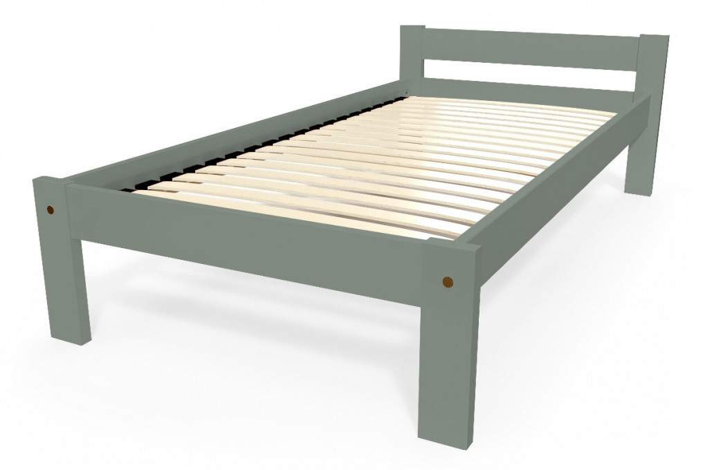 Lit 90x190 enfant en bois hêtre Simply