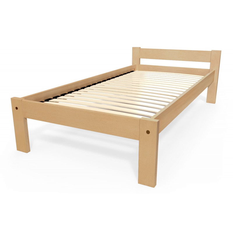 Letto per bambini 90x190 in legno di faggio Simply