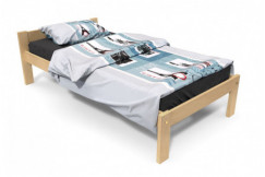 Lit 90x190 enfant en bois hêtre Simply