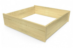 Lot de tiroir sous lit en pin massif