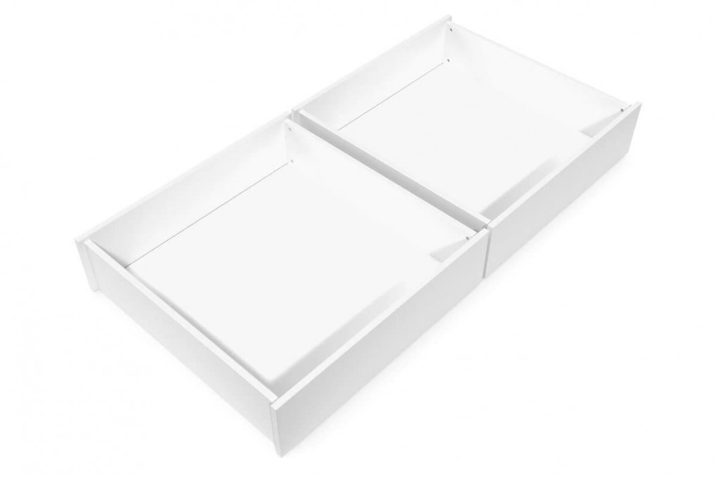 Lot de tiroir sous lit en hêtre massif