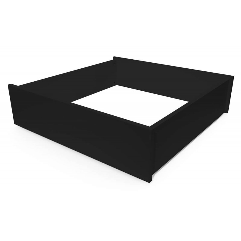 Lot de 2 tiroirs sur roulettes hêtre massif