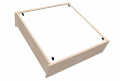 Lot de tiroir sous lit en hêtre massif