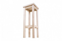 Tabouret de bar en bois droit