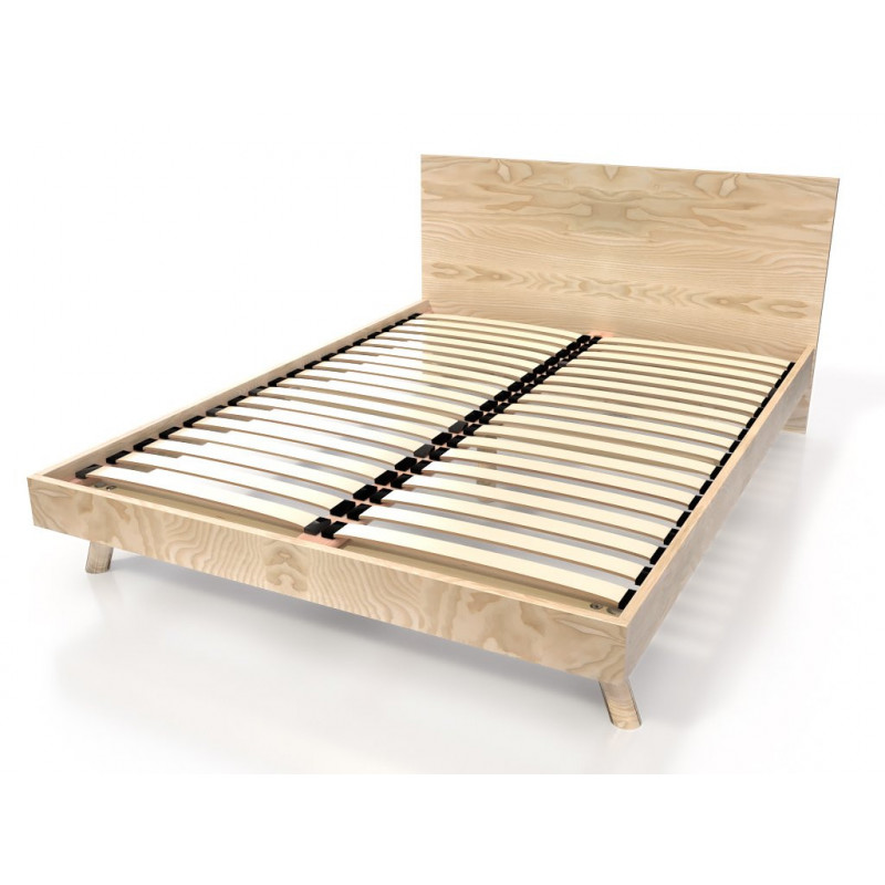 Letto scandinavo Viking 2 posti legno