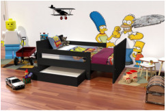 Lit évolutif enfant avec tiroir bois