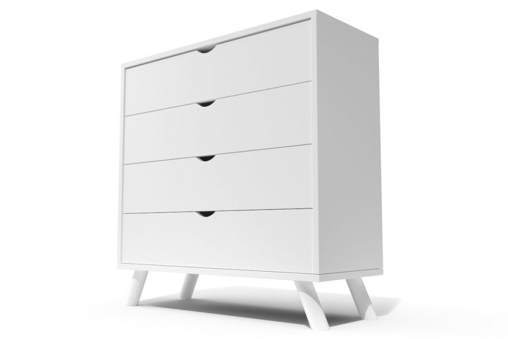 Commode Scandinave en bois massif Viking