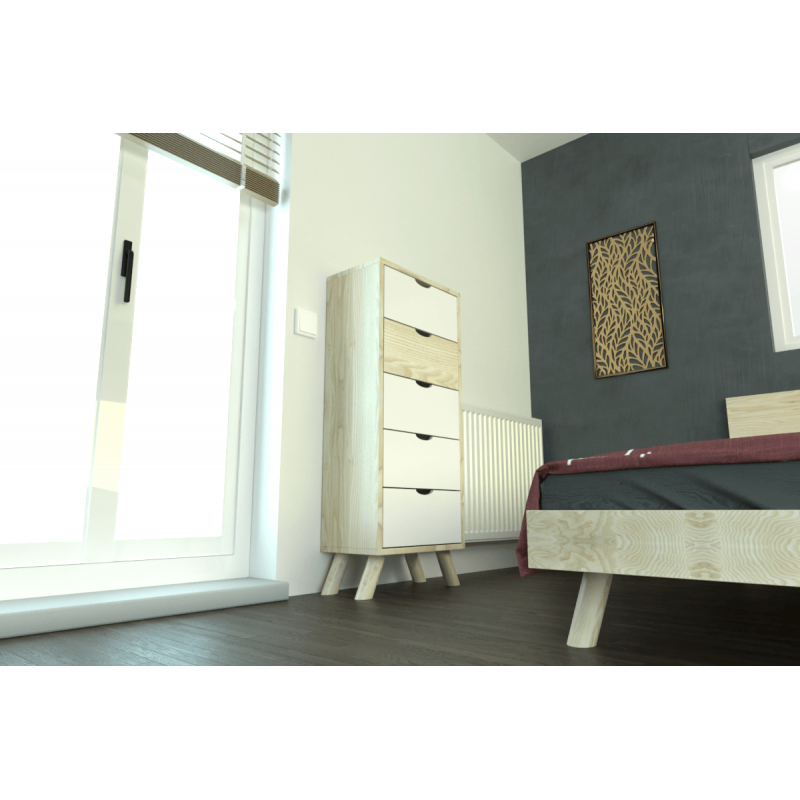 Chiffonnier Viking Scandinave bois