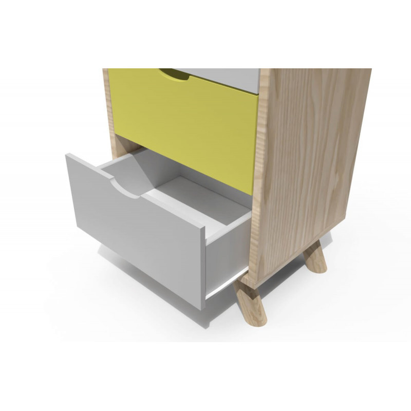 Chiffonnier Viking Scandinave bois