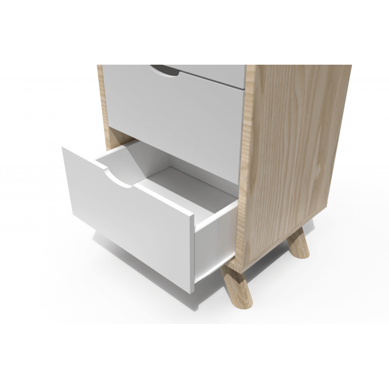 Chiffonnier Viking Scandinave bois