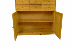 Aparador madera 2 puertas + 6 cajones Boreal