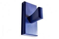 Kit de baño y aseo de madera azul