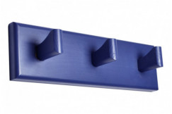 Kit de baño y aseo de madera azul