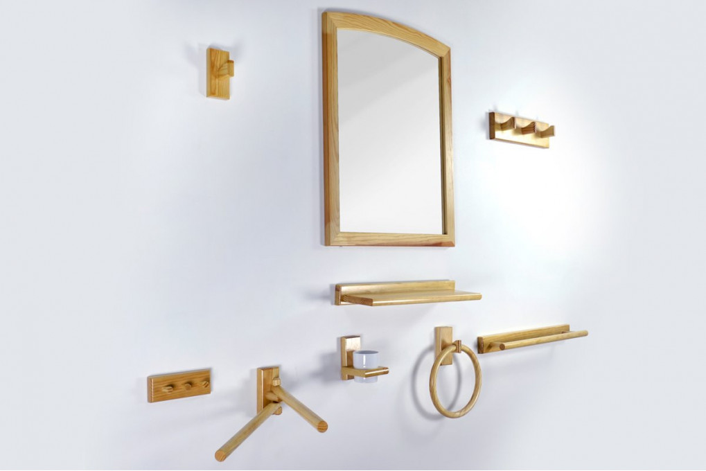 Kit bagno e toilette vernice per legno