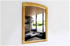 Rectangular mirror Alba