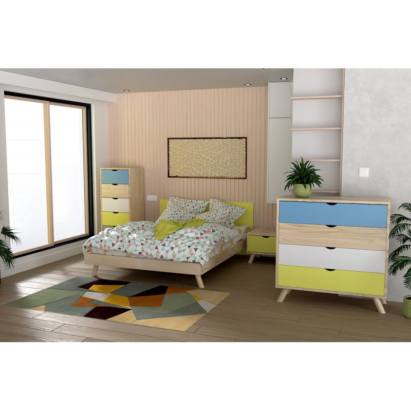 Table Basse Viking rectangulaire Scandinave bois