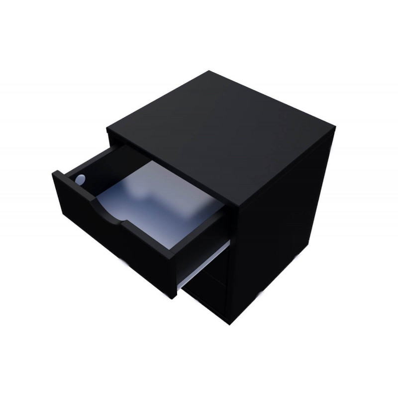 Bloc 3 tiroirs bois massif