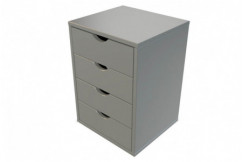 Caisson à tiroirs 4 en bois massif