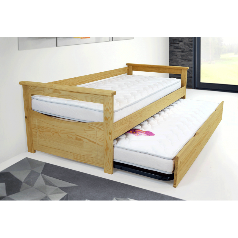 Lit gigogne topaze 80x190cm