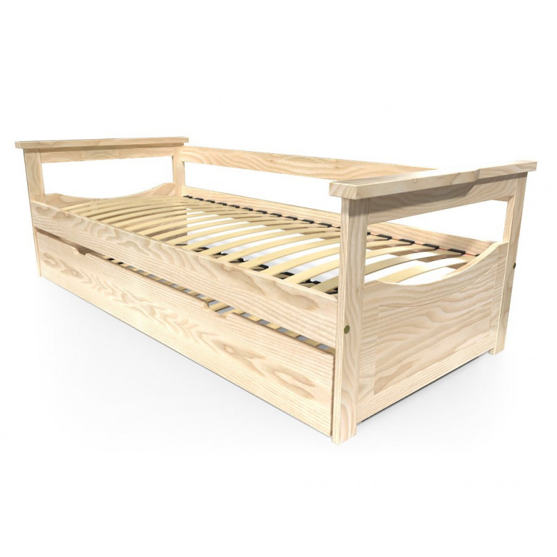 Lit gigogne topaze 80x190cm