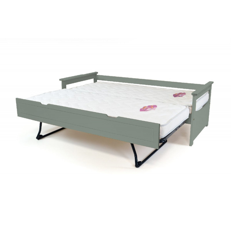 Lit gigogne topaze 80x190cm