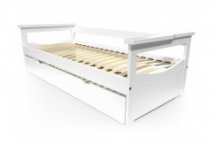 Lit Gigogne 90x190 Topaze Pin massif