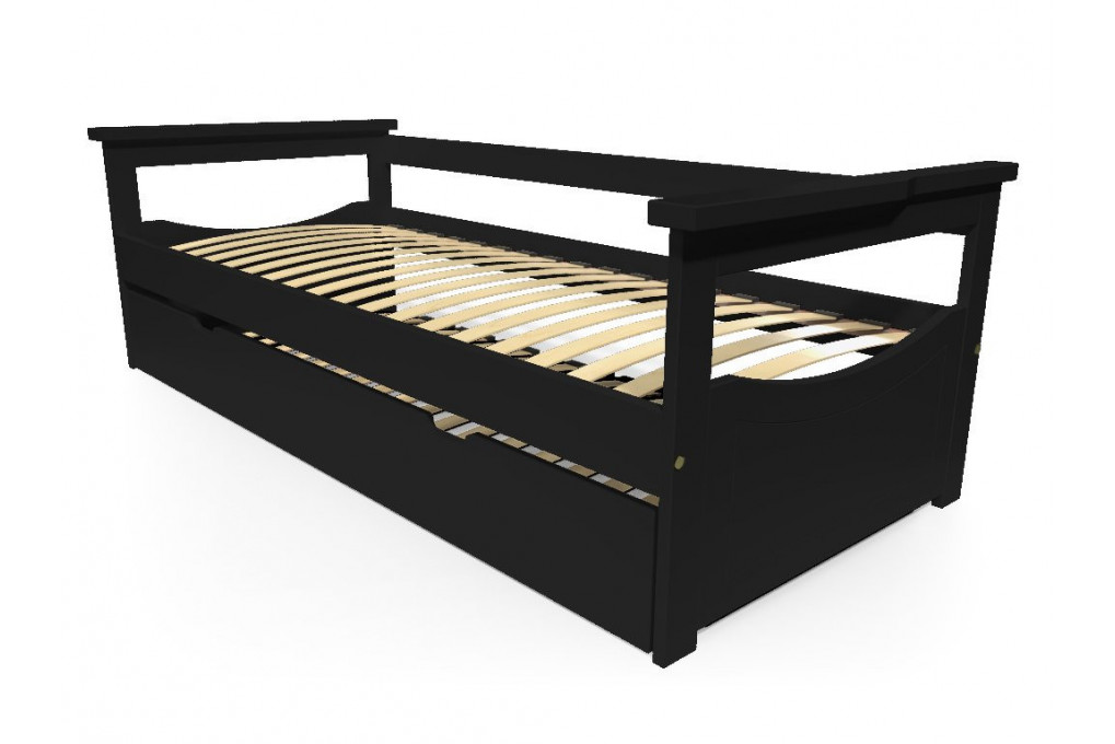 Lit Gigogne 90x190 Topaze Pin massif