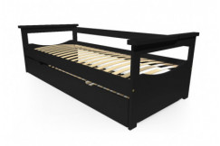 Lit Gigogne 90x190 Topaze Pin massif