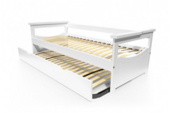 Lit Gigogne 90x190 Topaze Pin massif