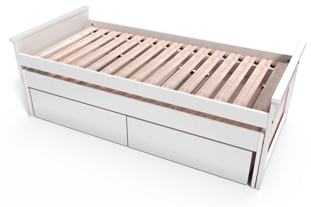 Cama nido 90x200 Maxi de madera + cajones