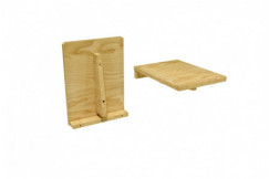 Happy wooden bed 2 places with drawer and bedside tables - 160x200