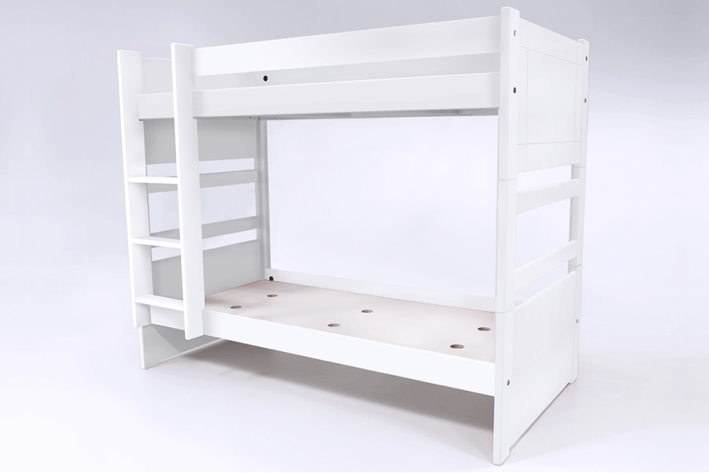 Lit superposé 2 places 90x190 séparable bois Duo