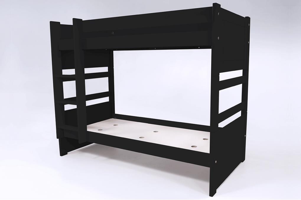 Lit superposé 2 places 90x190 séparable bois Duo