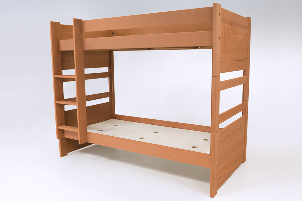 Lit superposé 2 places 90x190 séparable bois Duo