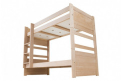 Bunk bed 2 seater 90x190 separable wood Duo