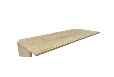 Schreibtisch regal 140cm aus Holz für Hochbett