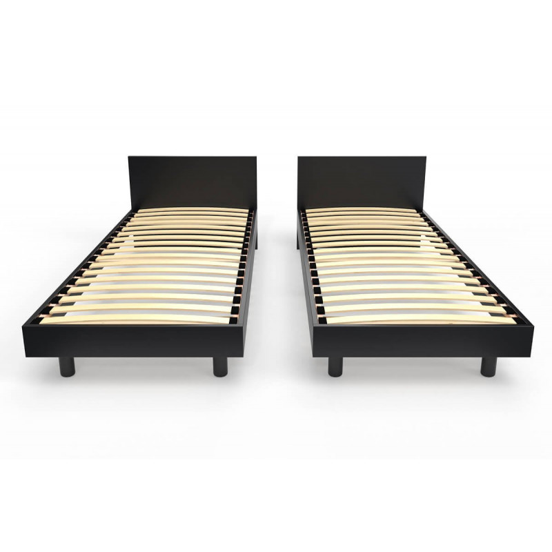 Lit Twin bois massif