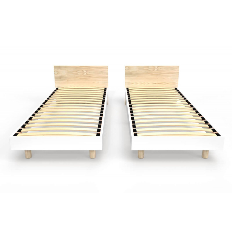 Lit Twin bois massif