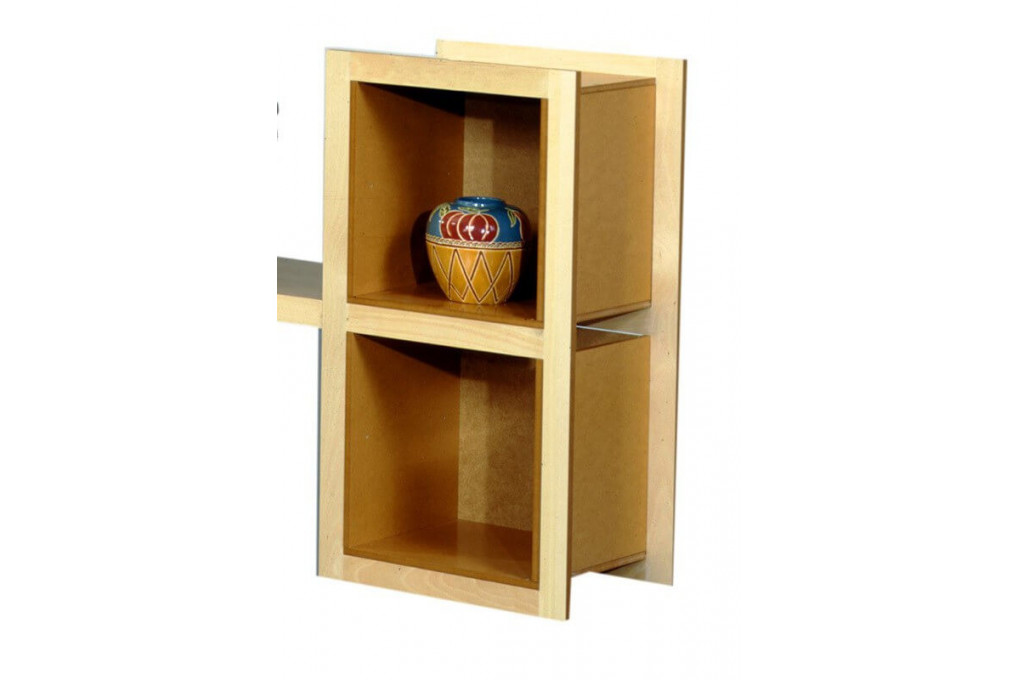 Mensola 2 cubi Square